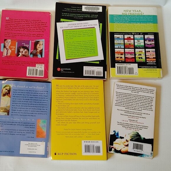Young Adult Books for Girls Young Women LOT of 8 - Picture 2 of 6
